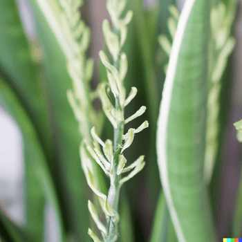 Snake Plant flower