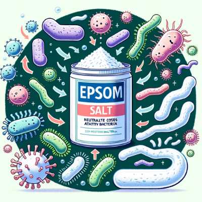 does epsom salt kill bacteria