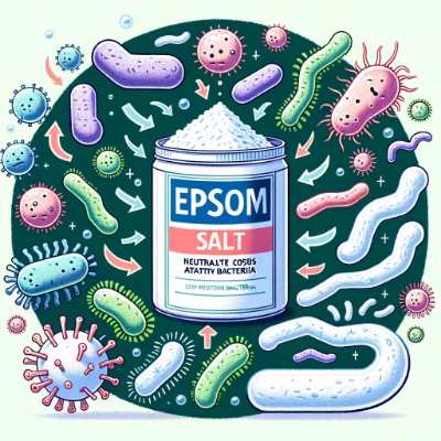 does epsom salt kill bacteria