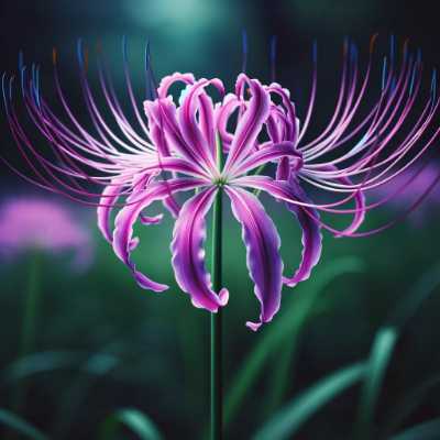 purple spider lily meaning