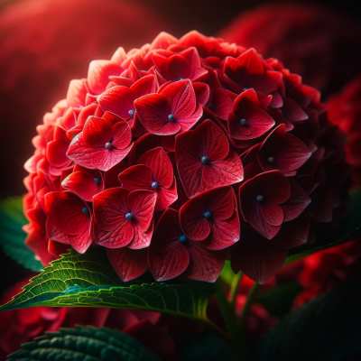 meaning red hydrangea