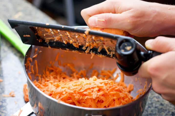 Sweet potato hash browns step 1 - 