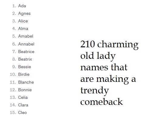 210 charming old lady names that are making a trendy comeback