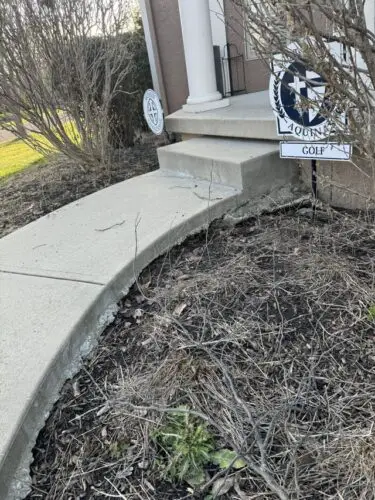 How Do I Fill under Sidewalk?