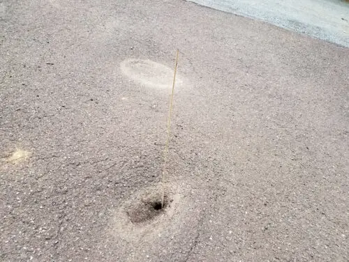 How Do I Fill under Sidewalk?