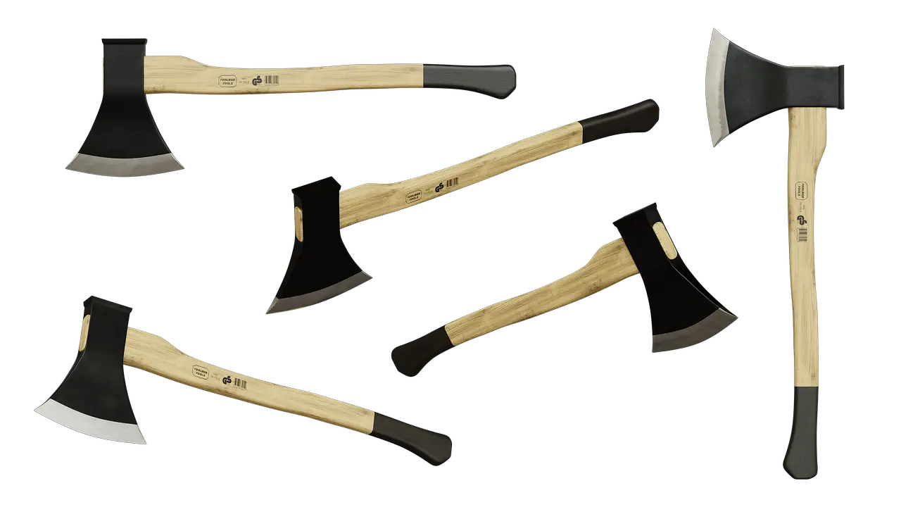 axe ax wood style columns isolated 3d blender axe axe axe axe axe