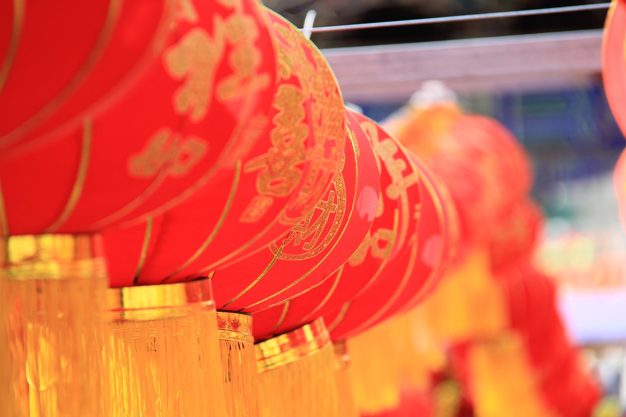 chinese style lantern festival
