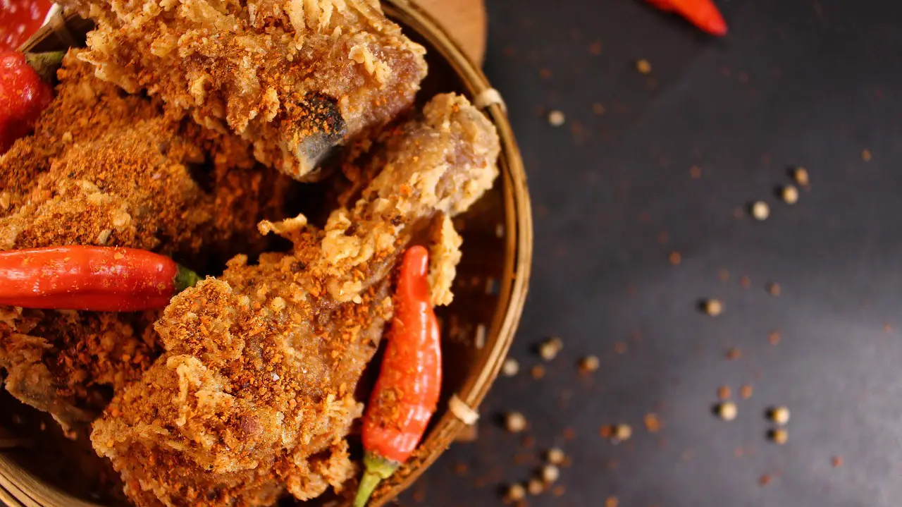 fried chicken spicy dish chicken protein food flavor flatlay fried chicken fried chicken fried chicken fried chicken fried chicken