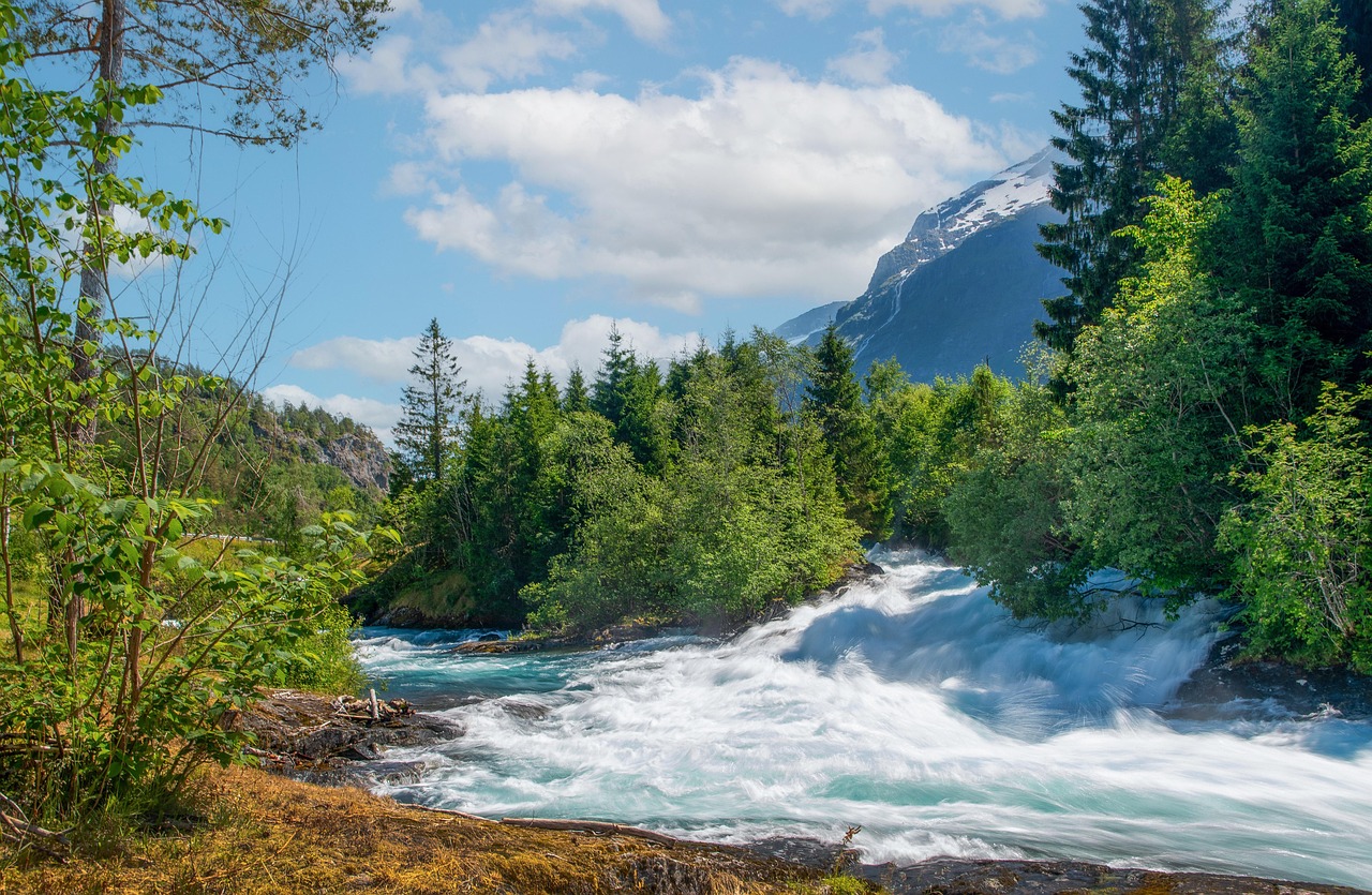 river flowing waterfall nature norway scandinavia landscape waterfall waterfall waterfall waterfall nature nature nature nature nature landscape