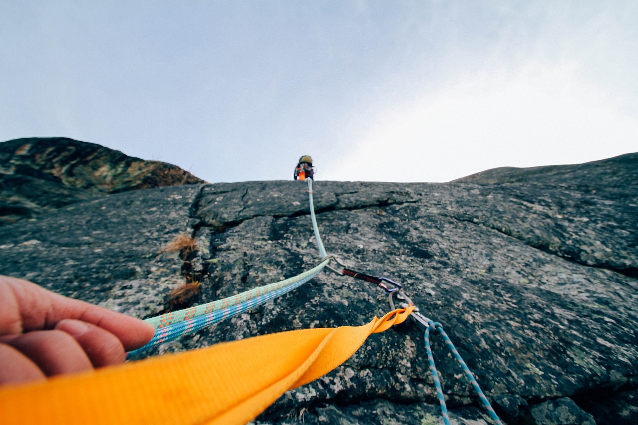 rock climbing ropes rock climber cliff protection climber mountain perspective nature lead climbing carabiners belay adventure action rock climbing rock climbing rock climbing rock climbing rock climbing perspective action action