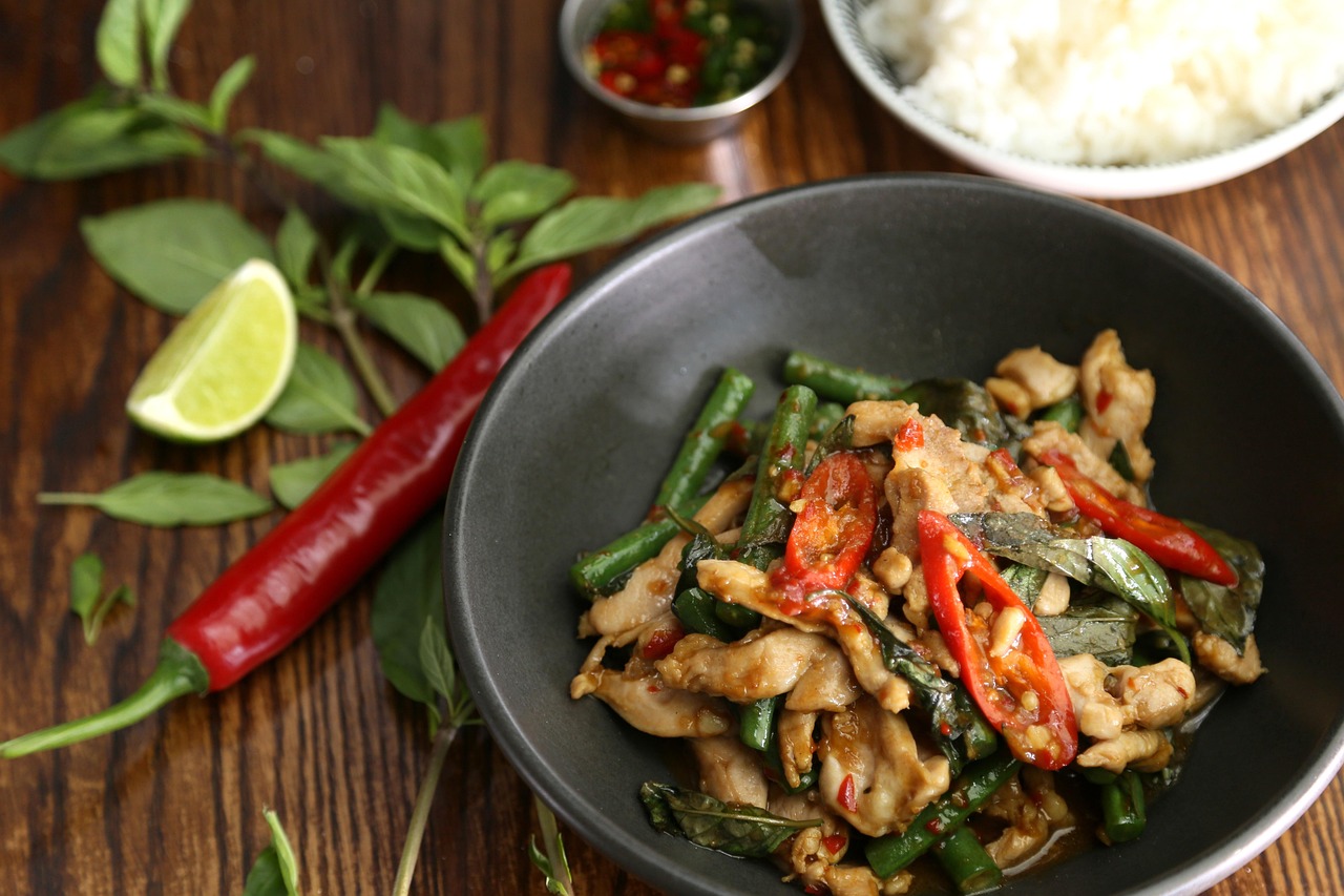 thai basil thai ingredient thai food chilli stir fried huahom design thai food thai food thai food thai food thai food