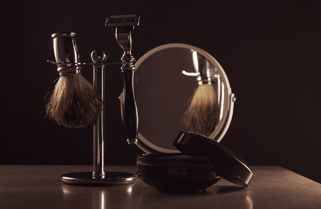 shaving brush razor vintage mirror hygiene shaving brush shaving cream retro shaving mirror mirror mirror mirror mirror