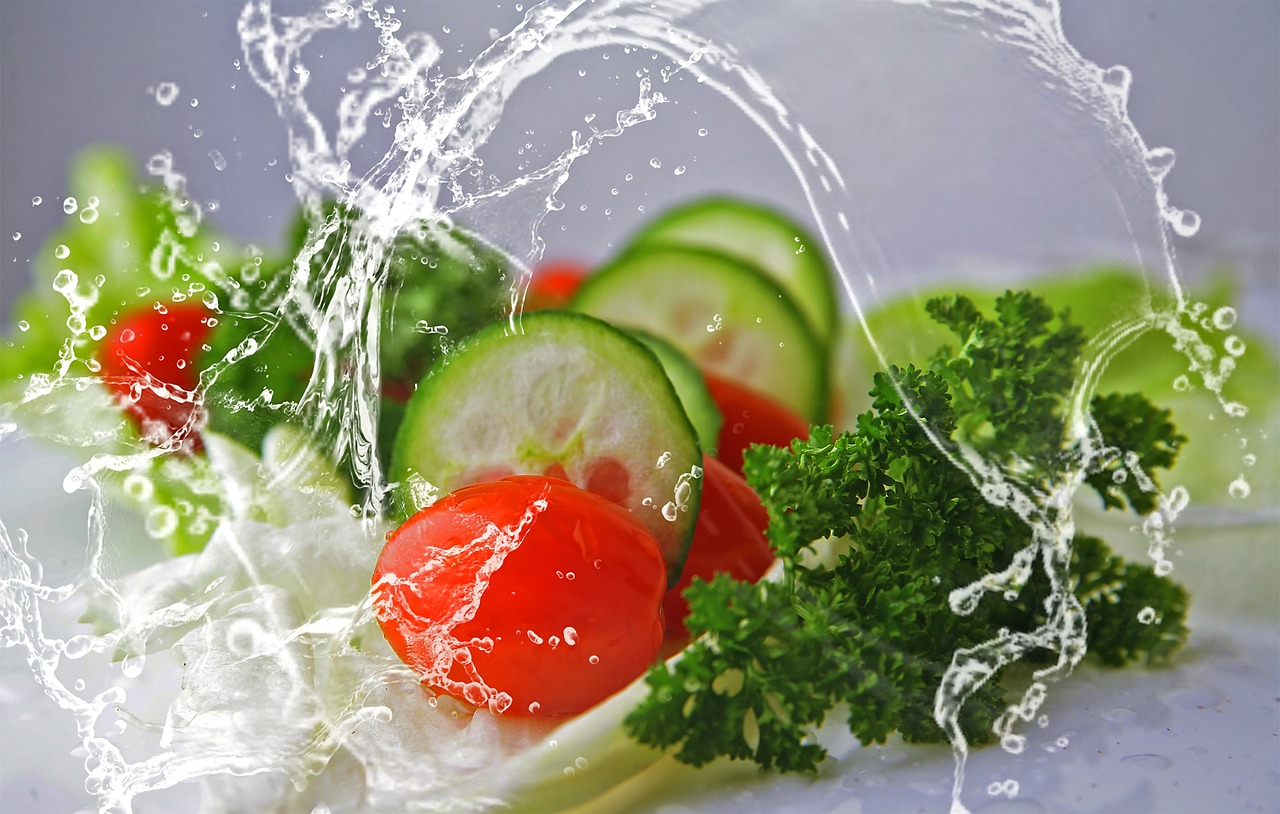 meal salad cucumbers food leaves tomatoes mixed water fresh healthy nourishment nature vitamins vegetarian lettuce bio yummy mixed salad lettuce leaves green vegetables salad food food food food food