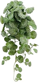 2Pcs Fake Plants Indoor Artificial Plants Indoor Pothos Plant Faux Trailing Vine Plant for Home Office Livingroom Desk Shelf Decoration 2025