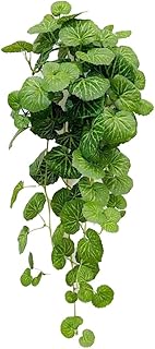 2Pcs Fake Plants Indoor Artificial Plants Indoor Pothos Plant Faux Trailing Vine Plant for Home Office Livingroom Desk Shelf Decoration 2025