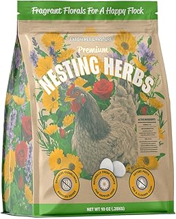Eaton Pet and Pasture Premium Nesting Herbs, Aromatic Blend for Nesting Boxes & Chicken Coop, Natural Refresher & Pest Deterrent