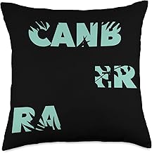 Flower City Australia - Canberra Throw Pillow