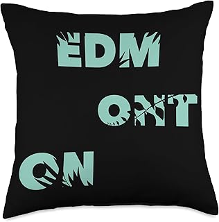 Flower City Canada - Edmonton Throw Pillow
