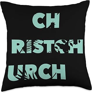 Flower City New Zealand - Christchurch Throw Pillow