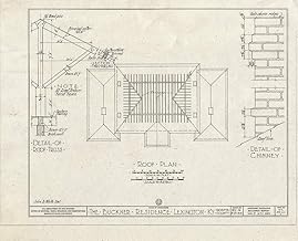 Historic Pictoric : Blueprint HABS KY,34-LEX,1- (Sheet 3 of 22) - Rose Hill, 461 North Limestone Street, Lexington, Fayette County, KY 24in x 18in