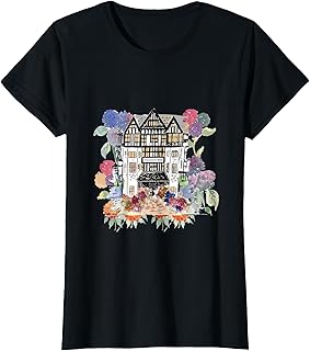 Liberty of London Inspired Shop Window Flowers Tourist T-Shirt