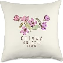 Ottawa Ontario Canada Wildflowers - Ottawa Ontario - Ottawa Throw Pillow