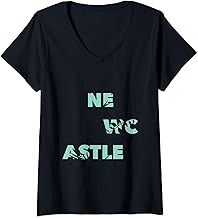 Womens Flower City Australia - Newcastle V-Neck T-Shirt