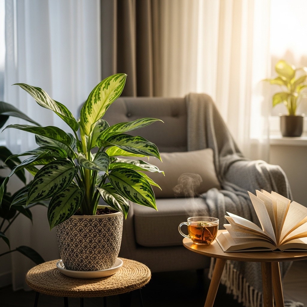 14. Chinese Evergreen (Aglaonema)