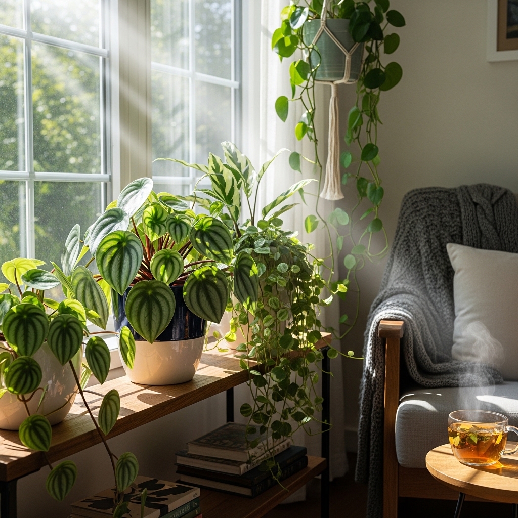 17. Peperomia (Various Species)