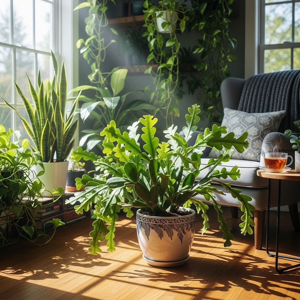 19. Fishbone Cactus (Epiphyllum anguliger)