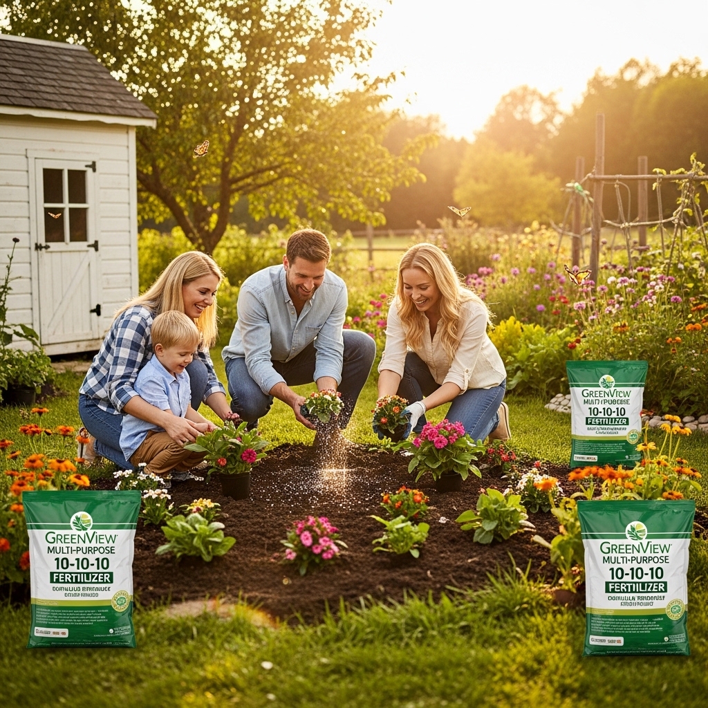 2. GreenView Multi-Purpose 10-10-10 Granular Fertilizer