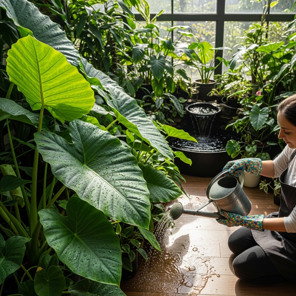 25. Elephant Ear (Colocasia esculenta)