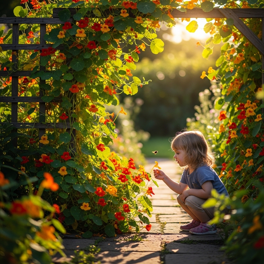 33. Nasturtium (Tropaeolum majus)