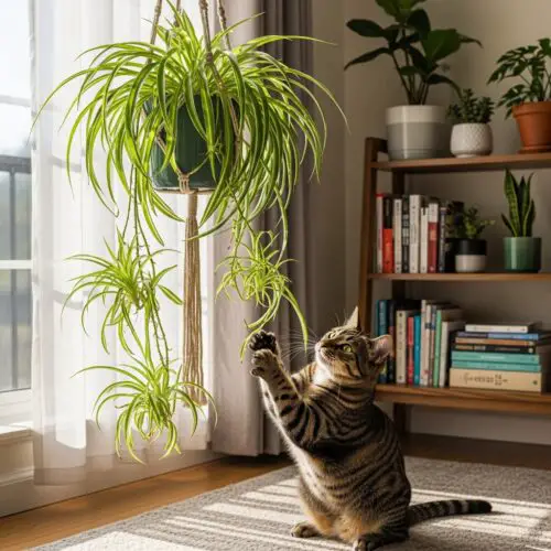 6. Spider Plant (Chlorophytum comosum)