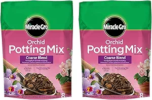 Miracle-Gro Orchid Potting Mix Coarse Blend, 8qt., 2-Pack