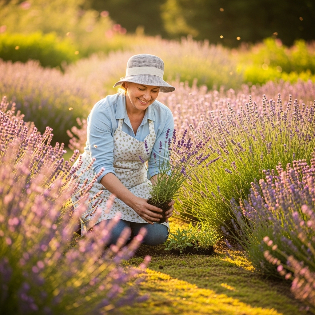 8. Lavender (Lavandula spp.)