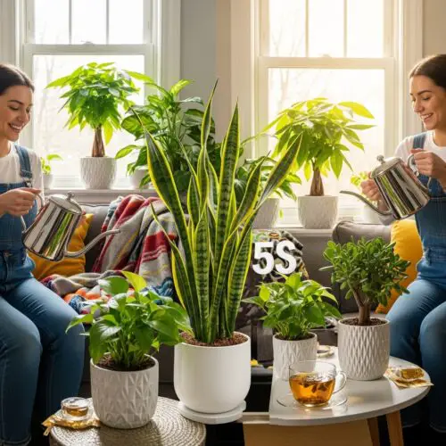 Comparison: Snake Plant vs. Other Lucky Houseplants