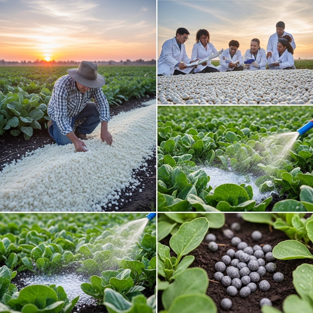 6. Comparing Formulations: Granular, Coated, Liquid, and Slow-Release Urea