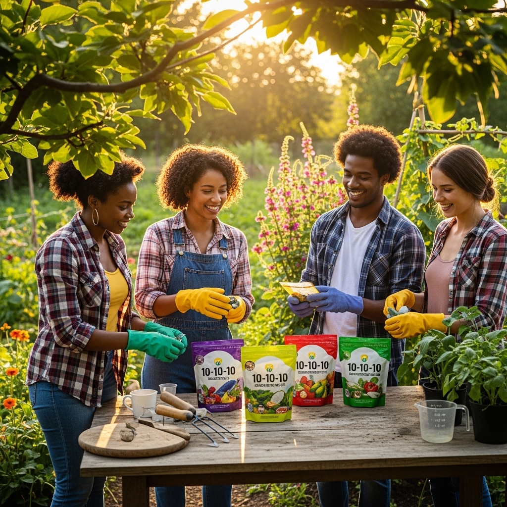 How to choose the right 10-10-10 fertilizer for your garden