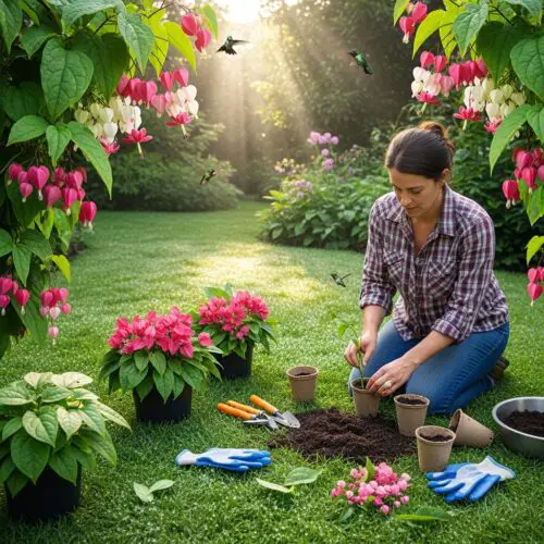 Propagation Techniques for Bleeding Heart Vine