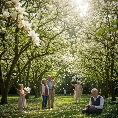 10. Yulan Magnolia (Magnolia denudata)