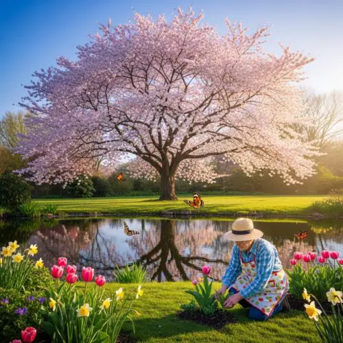 11. Akebono Cherry (Prunus x yedoensis 'Akebono')