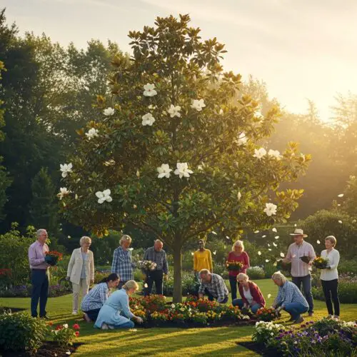 12. Umbrella Magnolia (Magnolia tripetala)