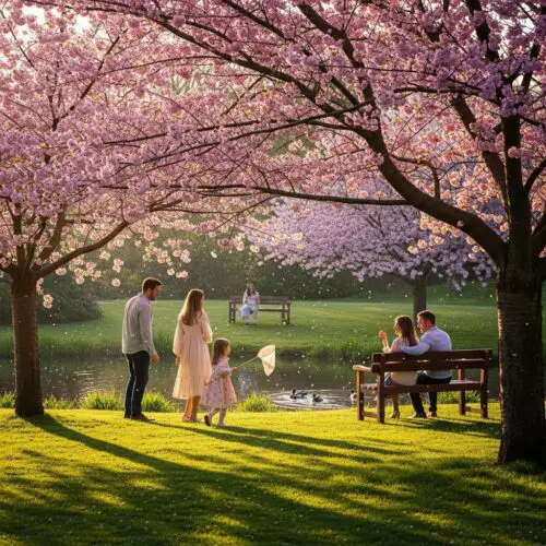 14. Snow Goose Cherry (Prunus 'Snow Goose')