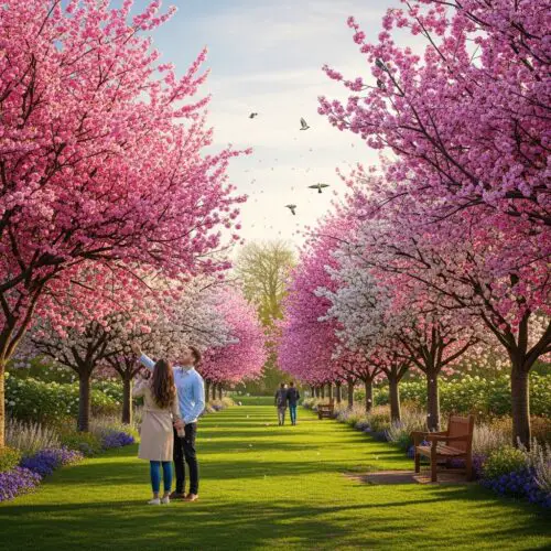 19. Comparison of Cherry Blossom Varieties