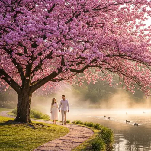 3. Okame Cherry (Prunus 'Okame')