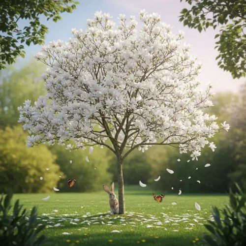 3. Star Magnolia (Magnolia stellata)