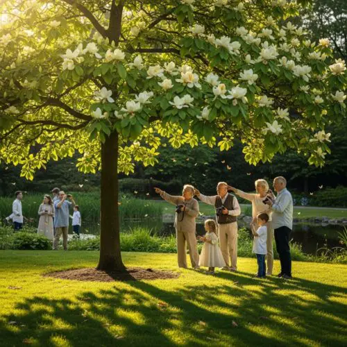 6. Cucumber Magnolia (Magnolia acuminata)