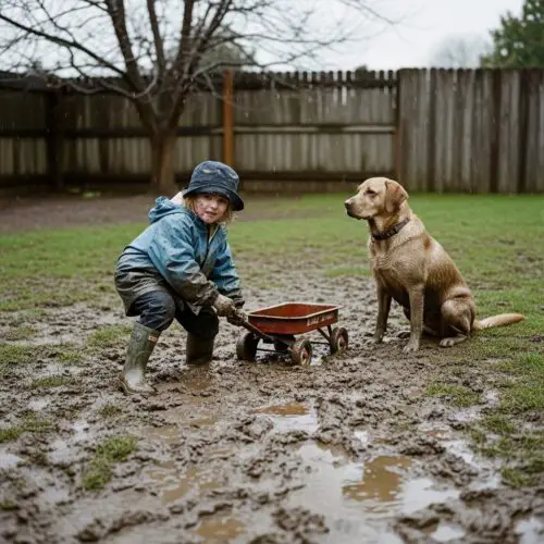 7 Effective Ways to Dry Up a Muddy Yard - - My Backyard Life