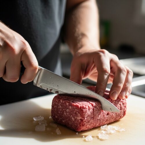 7 Potential Ways to Cut Frozen Ground Beef